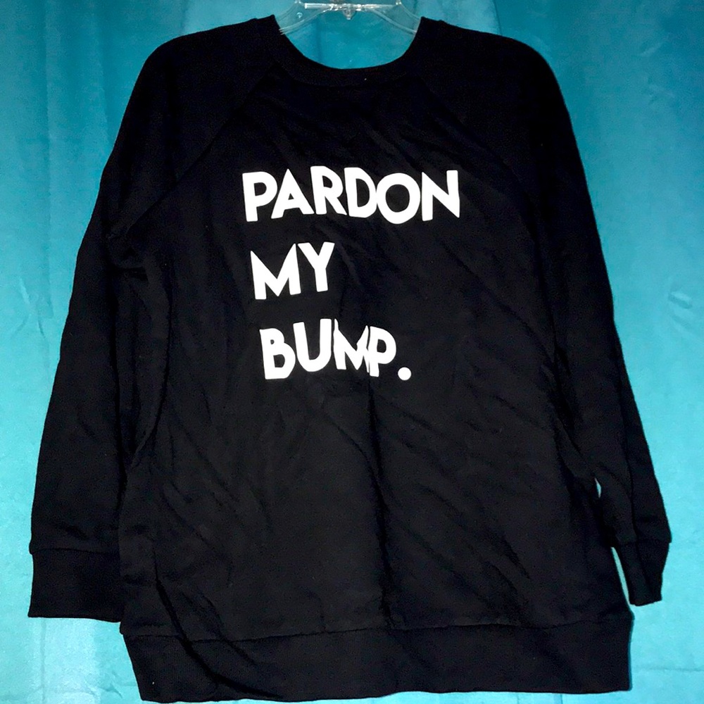 Maternity sweatshirt